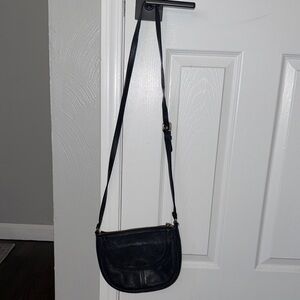 Cole Haan Navy Leather Crossbody Bag